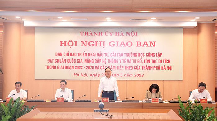 Hà Nội đã phê duyệt 1.074 dự án nâng cấp hệ thống y tế, cải tạo trường học và tôn tạo di tích