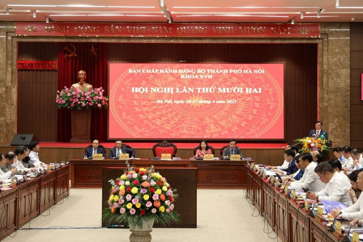 Khai mạc Hội nghị lần thứ mười ba, Ban Chấp hành Đảng bộ thành phố Hà Nội khóa XVII
