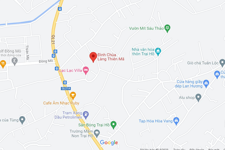 Đình Thiên Mã (Thị xã Sơn Tây)