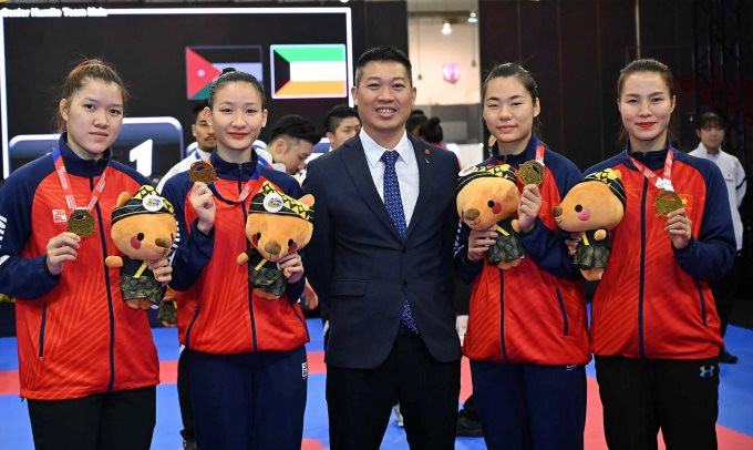 Việt Nam giành Huy chương vàng karate châu Á