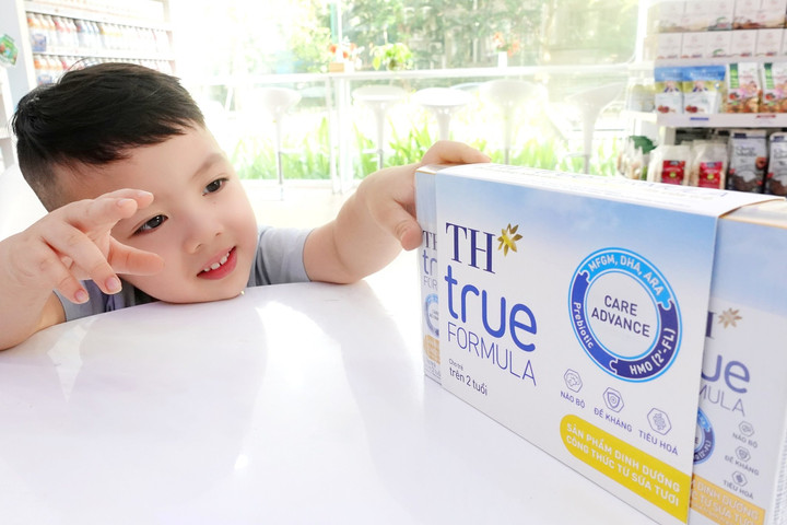 TH true FORMULA: Giải pháp dinh dưỡng toàn diện giúp trẻ phát triển tầm vóc, thể lực và trí lực