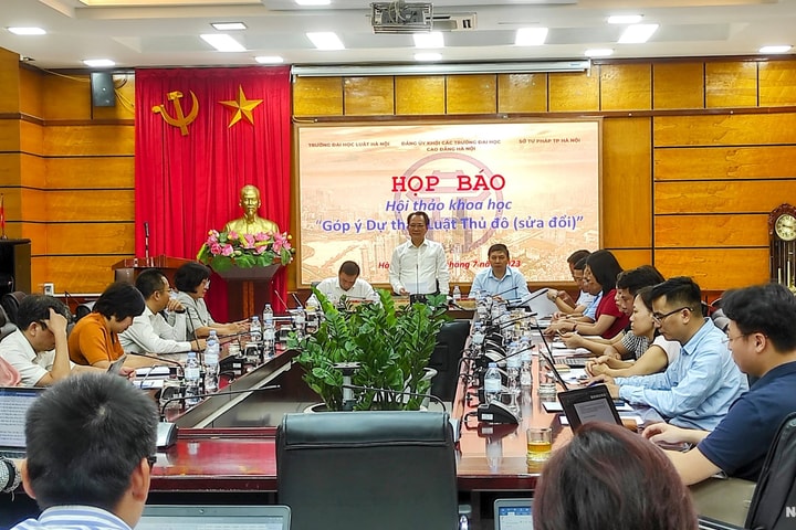 Sắp diễn ra Hội thảo khoa học Góp ý Dự thảo Luật Thủ đô (sửa đổi)