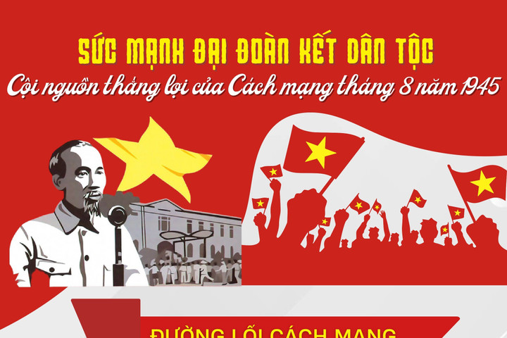  [Infographic] Cách mạng Tháng Tám năm 1945 - Sức mạnh tinh thần đại đoàn kết dân tộc