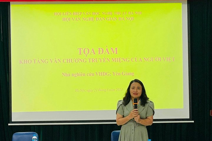 Tọa đàm về văn chương truyền miệng của người Việt