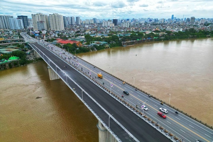 Ngày mai 30/8, thông xe cầu Vĩnh Tuy 2, các phương tiện đi lại thế nào?