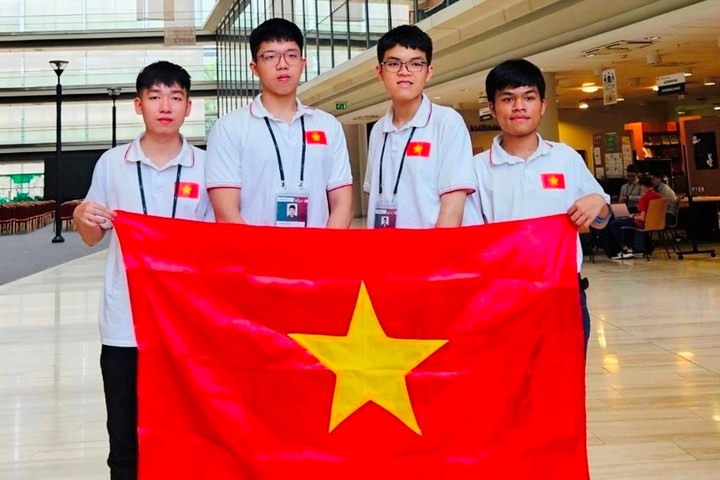 Kỳ thi Olympic Tin học quốc tế 2023: Cả 4 học sinh đội tuyển Việt Nam đều giành huy chương