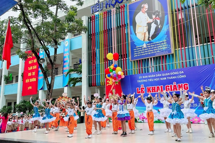 Tiếng trống khai trường, rộn ràng năm học mới