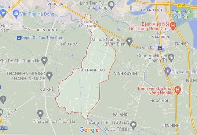 Hà Nội sắp xây tuyến đường 4 làn xe tại huyện Thanh Trì