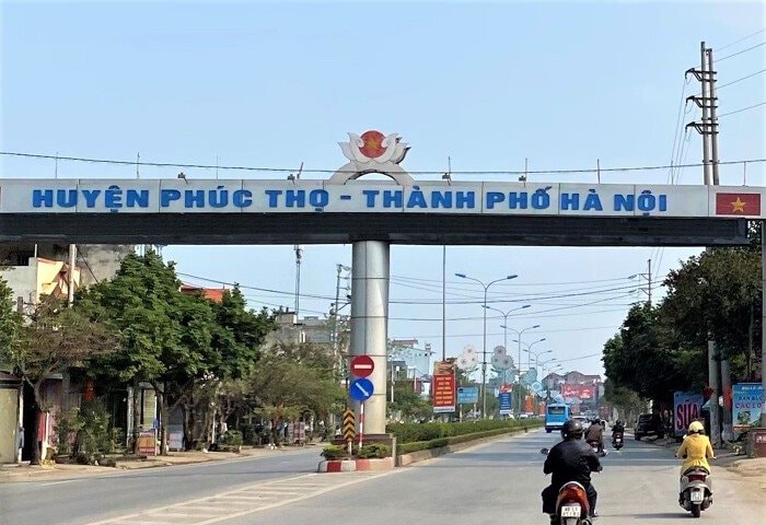 Huyện Phúc Thọ (Hà Nội) sắp có tuyến đường rộng 24m nối hai tỉnh lộ 419 - 418