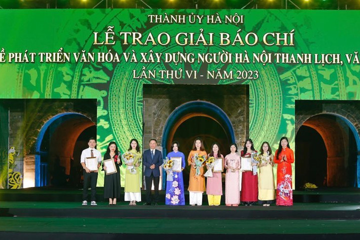 Tạp chí Người Hà Nội đoạt giải B, Giải Báo chí về "Phát triển Văn hóa và xây dựng người Hà Nội thanh lịch, văn minh"