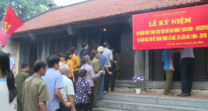 Khu lưu niệm Bác Hồ với Lỗ Khê (huyện Đông Anh)