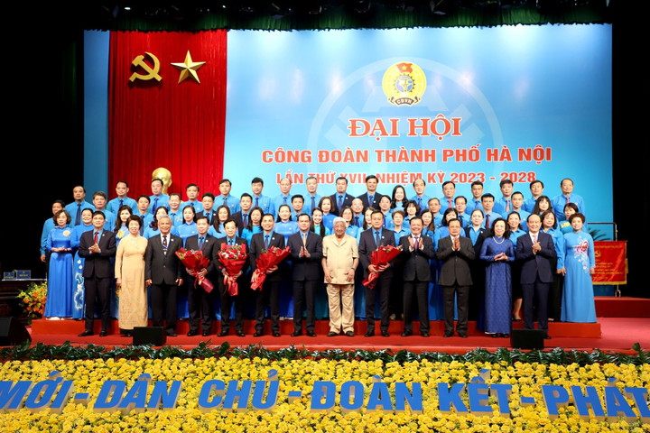 Ông Phạm Quang Thanh tái đắc cử Chủ tịch Liên đoàn Lao động TP Hà Nội