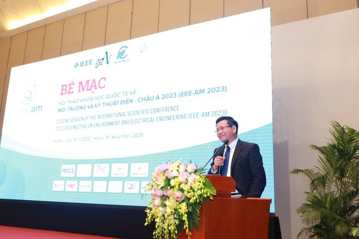 Hội thảo khoa học về Môi trường và Kỹ thuật điện - châu Á 2023 thành công tốt đẹp