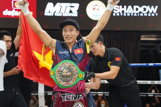 Võ sĩ Việt Nam trở thành nhà vô địch Muay Thái