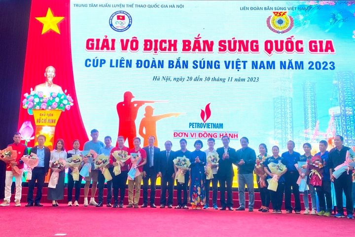 Gần 300 vận động viên tham gia Giải vô địch Bắn súng quốc gia 2023 diễn ra tại Hà Nội