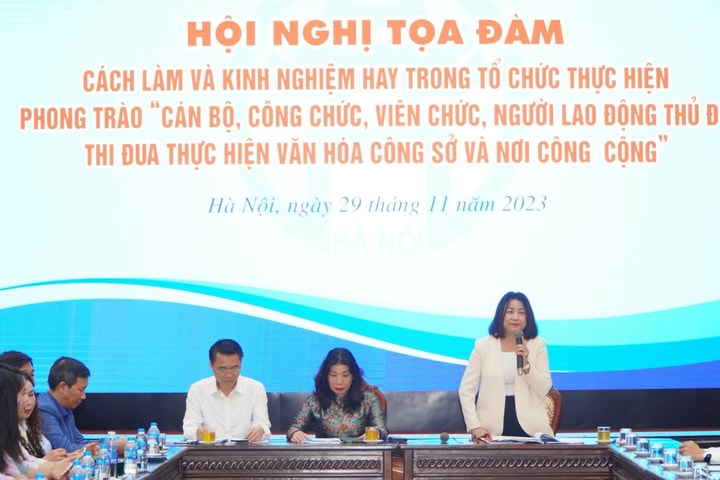 Phát huy vai trò nêu gương của cán bộ, công chức, viên chức Thủ đô