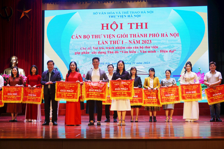 Nhiều thông điệp ý nghĩa từ Hội thi cán bộ thư viện giỏi thành phố Hà Nội lần thứ I, năm 2023