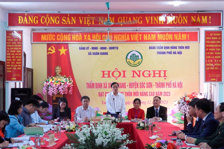 Sóc Sơn (Hà Nội): Nhiều xã đạt chuẩn nông thôn mới kiểu mẫu và nâng cao