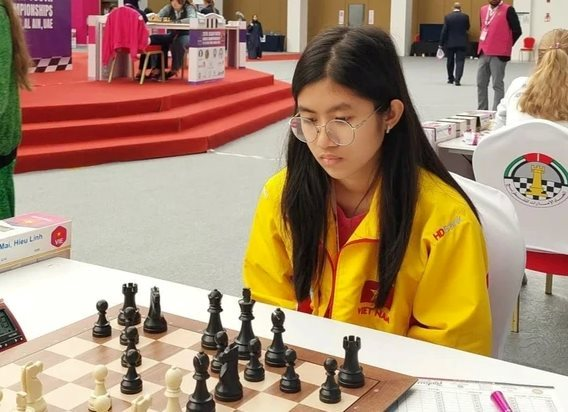 Các kỳ thủ trẻ Việt Nam vừa giành 3 Huy chương vàng cờ chớp Giải cờ vua trẻ châu Á 2023