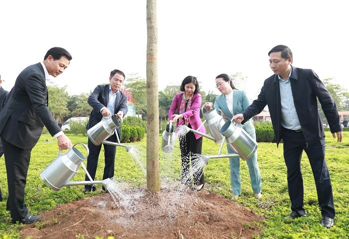 Năm 2024, huyện Mê Linh sẽ trồng mới 26.000 cây xanh