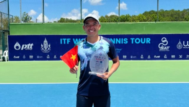 Tay vợt Lý Hoàng Nam vô địch giải quốc tế tại Thái Lan, trở lại Top 500 thế giới