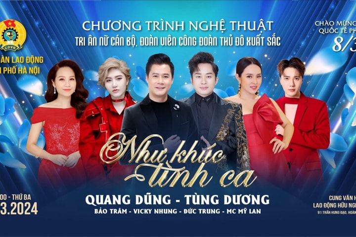 Sắp diễn ra chương trình nghệ thuật tri ân nữ cán bộ, đoàn viên Công đoàn Thủ đô