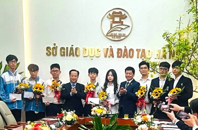 Hà Nội có 8 học sinh tham dự Cuộc thi khoa học kỹ thuật cấp quốc gia