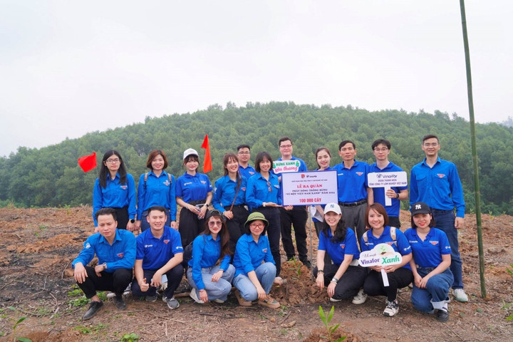 Đoàn Thanh niên Tổng công ty Lâm nghiệp Việt Nam tổ chức Lễ ra quân trồng rừng vì một Việt Nam xanh năm 2024