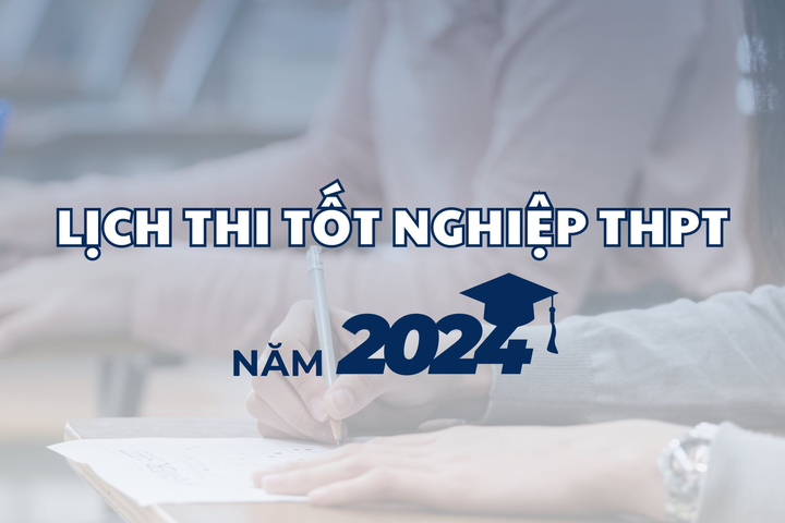 [Infographic]Lịch thi tốt nghiệp THPT năm 2024