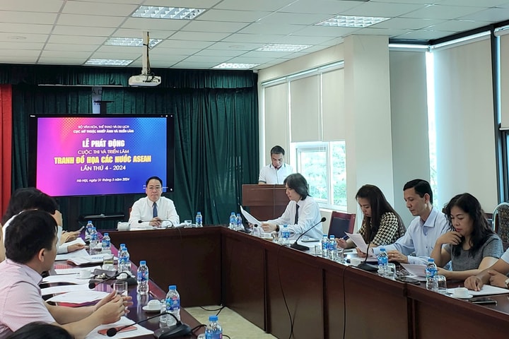 Phát động Cuộc thi và Triển lãm Tranh Đồ họa các nước ASEAN 2024