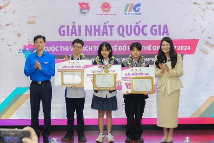 3 học sinh, sinh viên Hà Nội đại diện Việt Nam tranh tài tại Cuộc thi thiết kế đồ họa thế giới