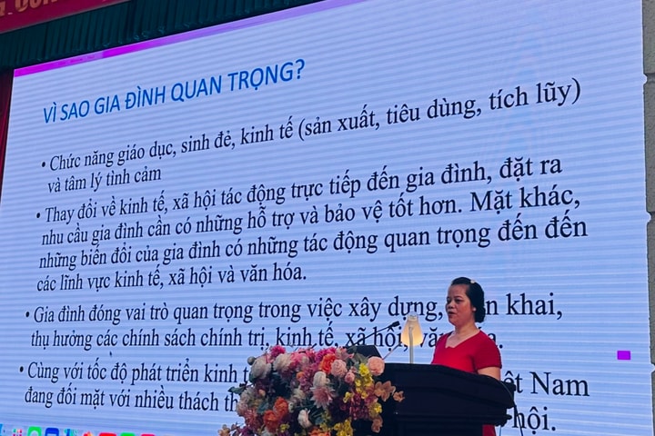 Hội nghị tuyên truyền về công tác phòng, chống bạo lực gia đình