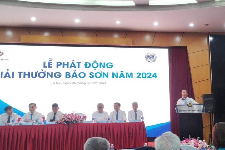 Phát động Giải thưởng Bảo Sơn năm 2024