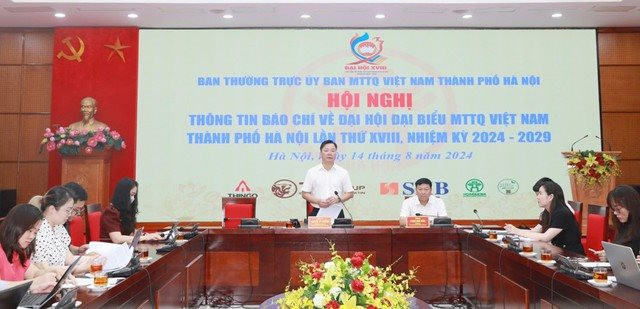 Đại hội đại biểu MTTQ Việt Nam TP. Hà Nội sẽ diễn ra trong 3 ngày