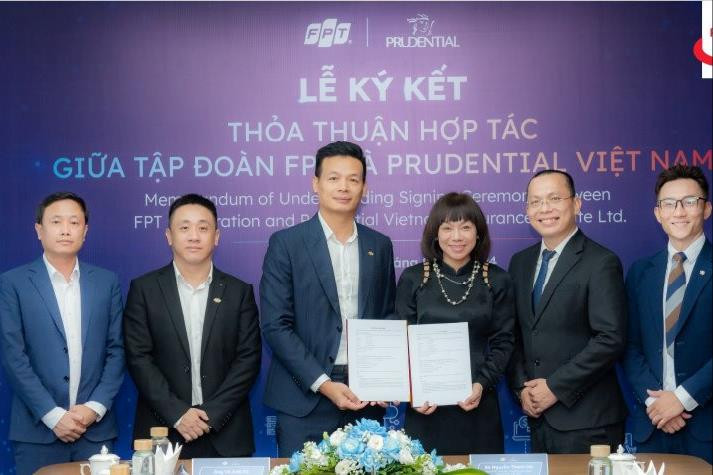 FPT và Prudential Việt Nam ký kết biên bản hợp tác chiến lược