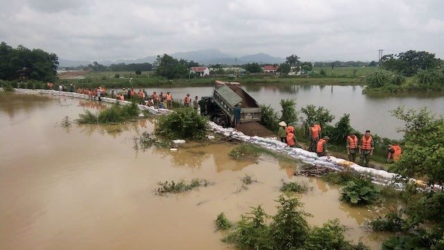 Hà Nội: tăng cường công tác kiểm tra hệ thống đê điều, kịp thời xử lý các sự cố