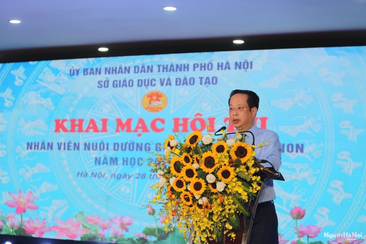 Hà Nội: Khai mạc Hội thi nhân viên nuôi dưỡng giỏi cấp mầm non năm học 2024-2025