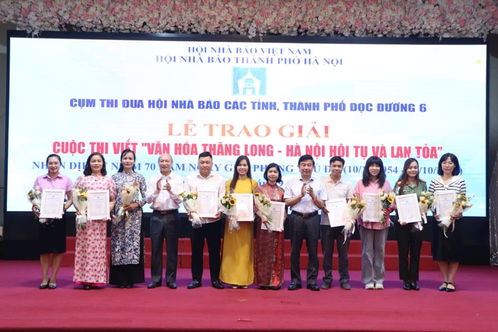 Tạp chí Người Hà Nội giành 2 giải trong Cuộc thi viết về "Văn hóa Thăng Long - Hà Nội hội tụ và lan tỏa"