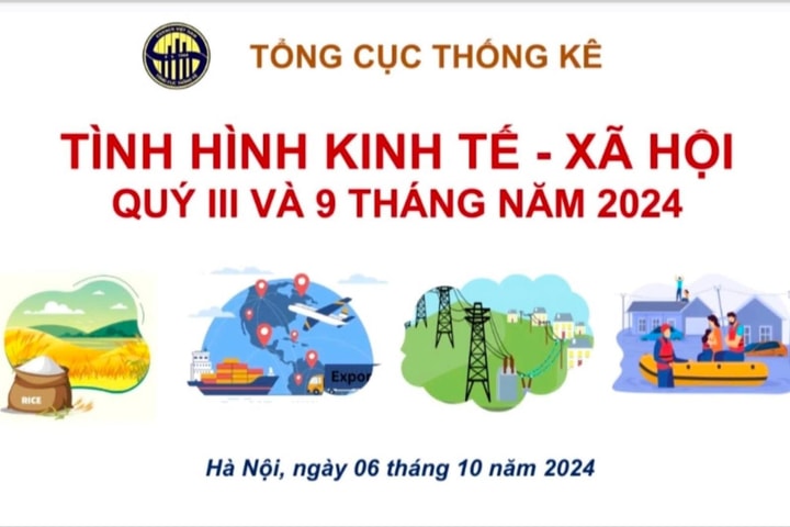 9 tháng đầu năm 2024, kinh tế cả nước tiếp tục xu hướng tăng trưởng tích cực