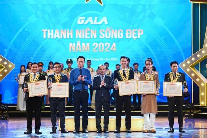 Vinh danh 20 gương Thanh niên sống đẹp tiêu biểu năm 2024