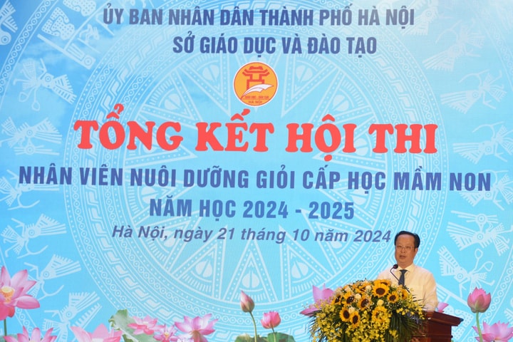 Hà Nội: Tổng kết và trao giải cho 140 nhân viên nuôi dưỡng giỏi cấp học Mầm non