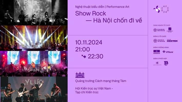 “Rock: Hà Nội chốn đi về": Sự kết hợp tinh tế giữa hiện đại và truyền thống