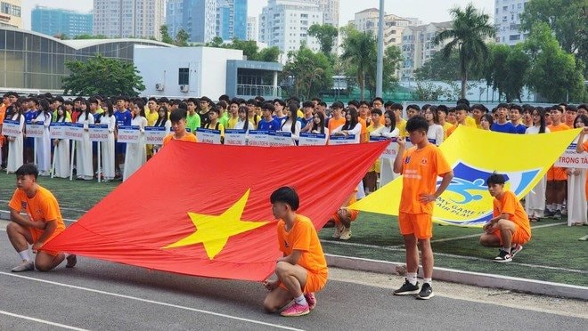 Khai mạc giải bóng đá học sinh THPT Hà Nội