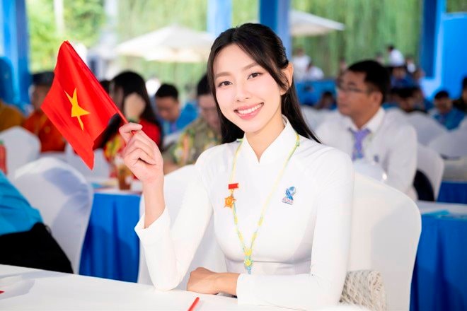 Hoa hậu Thùy Tiên trở thành Ủy viên của Hội Liên hiệp Thanh niên Việt Nam TP.HCM