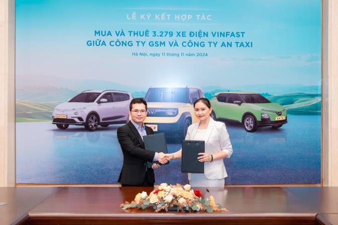 An Taxi bắt tay GSM phát triển đội ngũ taxi điện, mở rộng hệ sinh thái du lịch tại thị xã Sơn Tây