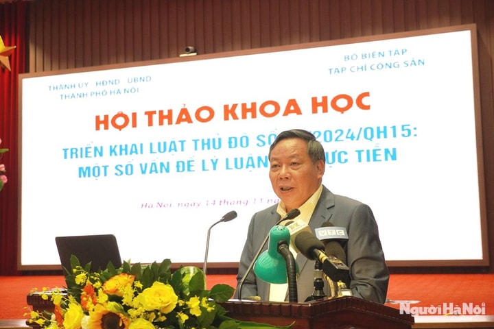 Hà Nội mong các nhà khoa học tiếp tục đồng hành để triển khai Luật Thủ đô khả thi, hiệu quả