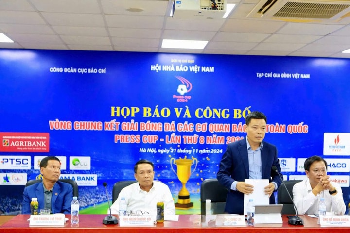 Khởi tranh Giải bóng đá các cơ quan báo chí toàn quốc Press Cup 2024