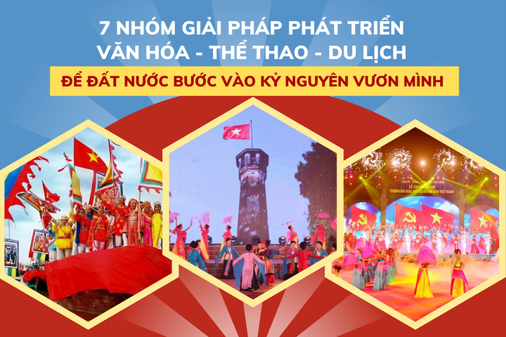 7 nhóm giải pháp phát triển văn hóa - thể thao - du lịch để đất nước bước vào kỷ nguyên vươn mình