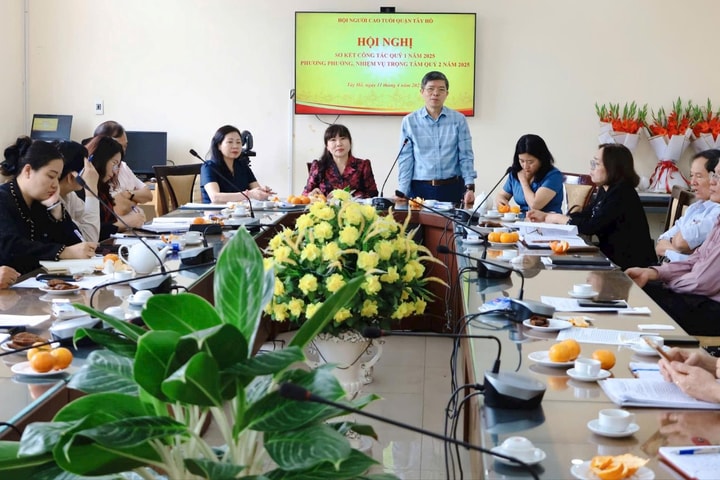 Hội NCT quận Tây Hồ: Nhiều kết quả nổi bật quý I/2025 hướng tới những bước phát triển vững chắc