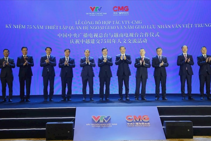 VTV – CMG công bố hợp tác kỷ niệm quan hệ ngoại giao Việt – Trung
